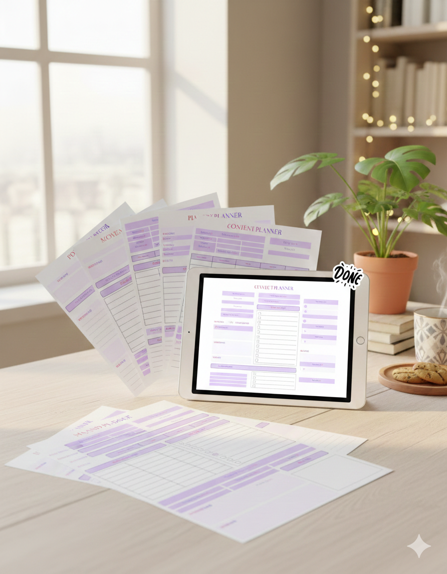 Planners & Downloads