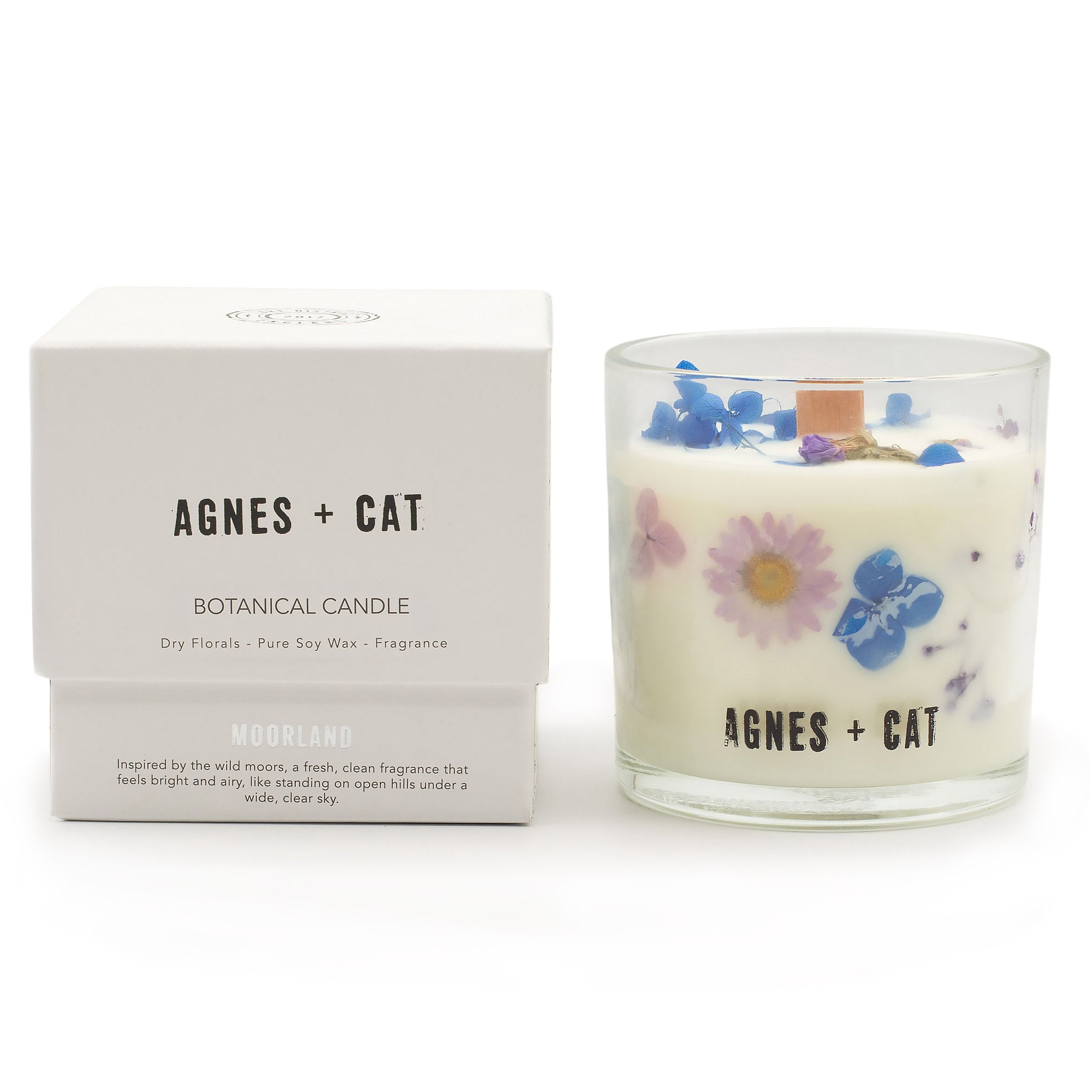 Agnes & Cat Botanische Sojakaars – Moorland Lavender
